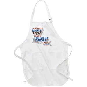 Louisiana Creole Roots Full-Length Apron With Pockets