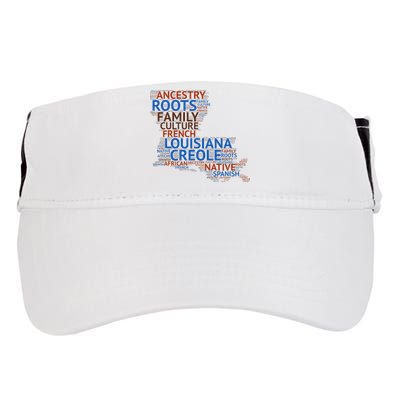 Louisiana Creole Roots Adult Drive Performance Visor