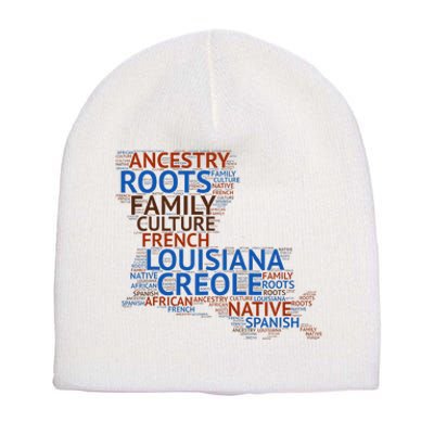 Louisiana Creole Roots Short Acrylic Beanie