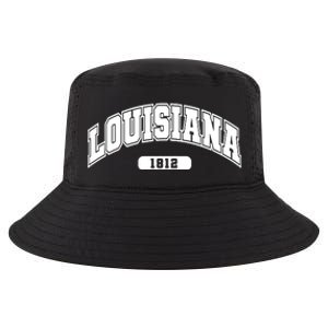 Louisiana Collegiate Style 1812 Cool Comfort Performance Bucket Hat