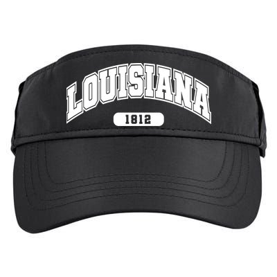 Louisiana Collegiate Style 1812 Adult Drive Performance Visor