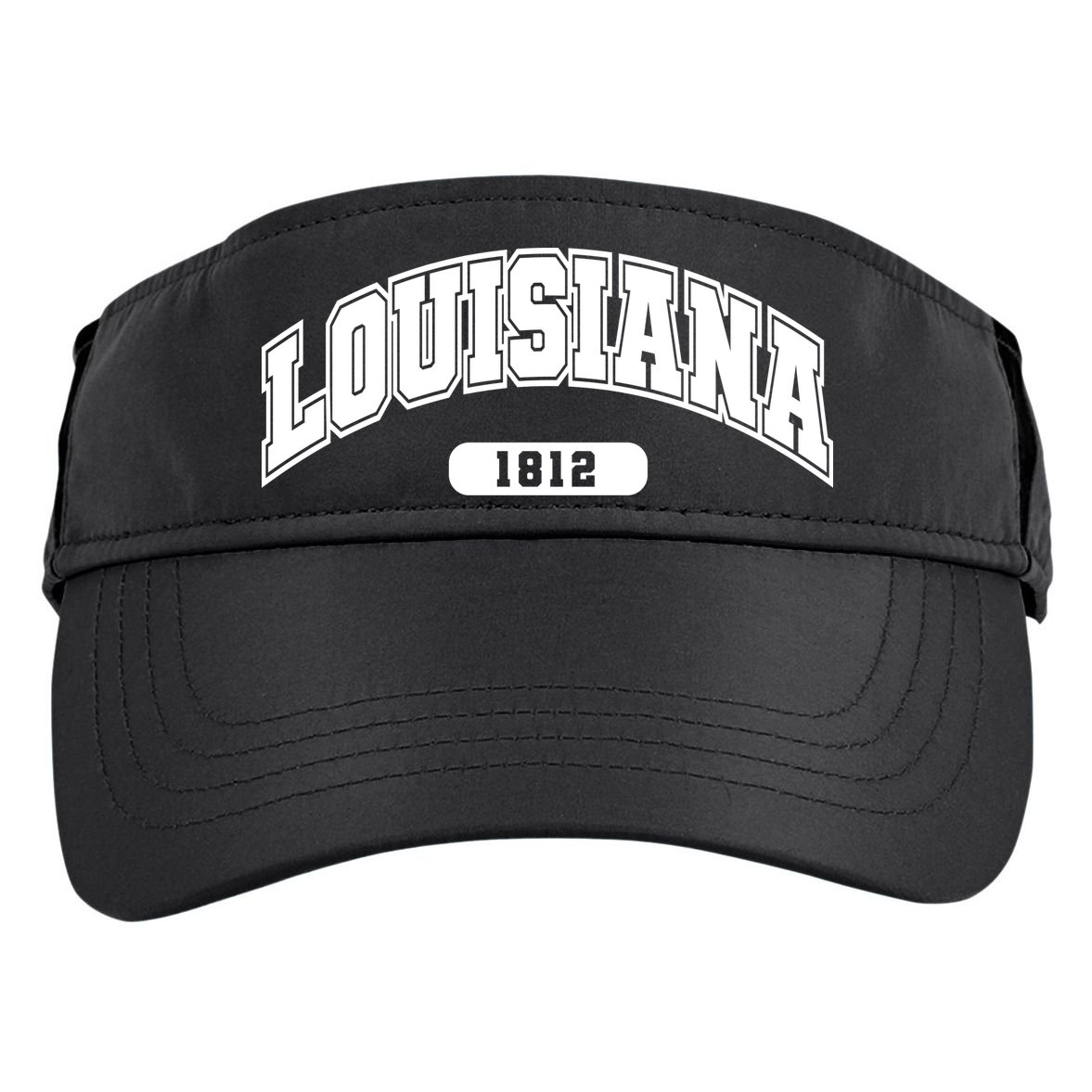 Louisiana Collegiate Style 1812 Adult Drive Performance Visor