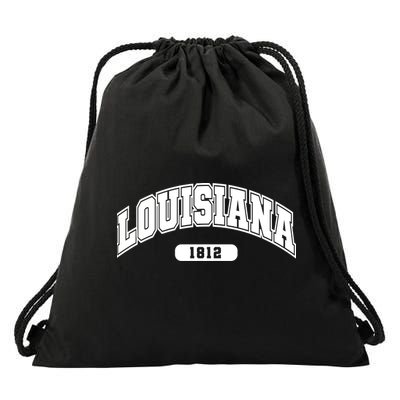 Louisiana Collegiate Style 1812 Drawstring Bag