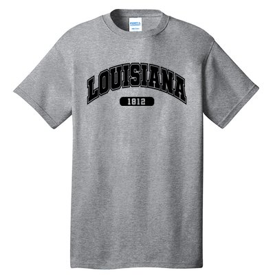 Louisiana Collegiate Style 1812 Tall T-Shirt