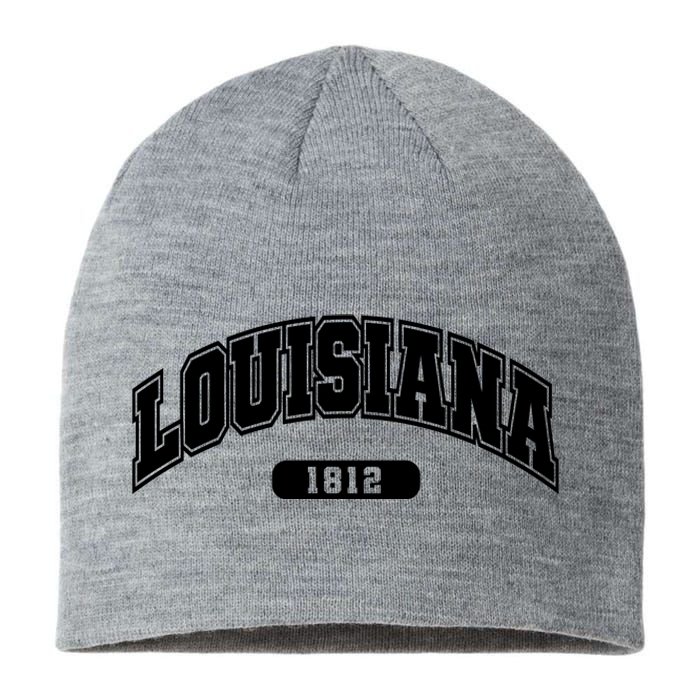 Louisiana Collegiate Style 1812 Sustainable Beanie