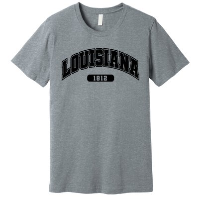 Louisiana Collegiate Style 1812 Premium T-Shirt