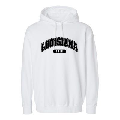 Louisiana Collegiate Style 1812 Garment-Dyed Fleece Hoodie