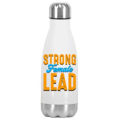 Leadership Coworker Swagazon Associate Strong Female Lead Great Gift Stainless Steel Insulated Water Bottle