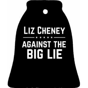 Liz Cheney Supporter Ceramic Bell Ornament