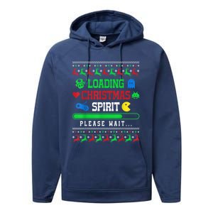 Loading Christmas Spirit Funny Ugly Sweater Christmas Squad Gift Performance Fleece Hoodie