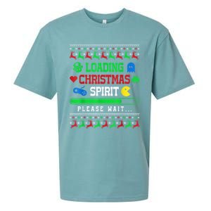 Loading Christmas Spirit Funny Ugly Sweater Christmas Squad Gift Sueded Cloud Jersey T-Shirt