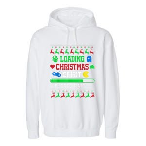 Loading Christmas Spirit Funny Ugly Sweater Christmas Squad Gift Garment-Dyed Fleece Hoodie