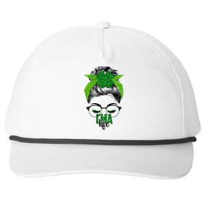 Lucky Cma St Patricks Day Irish Shamrock Nurse Gift Snapback Five-Panel Rope Hat