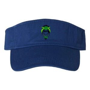 Lucky Cma St Patricks Day Irish Shamrock Nurse Gift Valucap Bio-Washed Visor