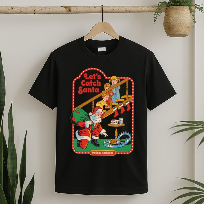 Let's Catch Santa Holiday Archives T-Shirt