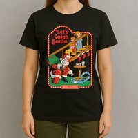Let's Catch Santa Holiday Archives T-Shirt