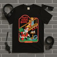 Let's Catch Santa Holiday Archives T-Shirt