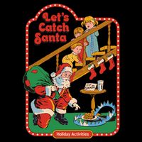 Let's Catch Santa Holiday Archives T-Shirt