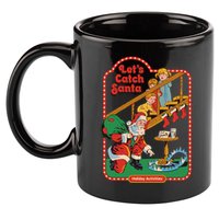 Let's Catch Santa Holiday Archives 11oz C Handle Ceramic Mug