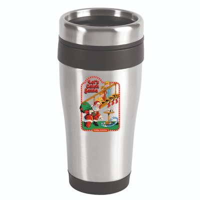 Let's Catch Santa Holiday Archives 16oz Travel Tumbler