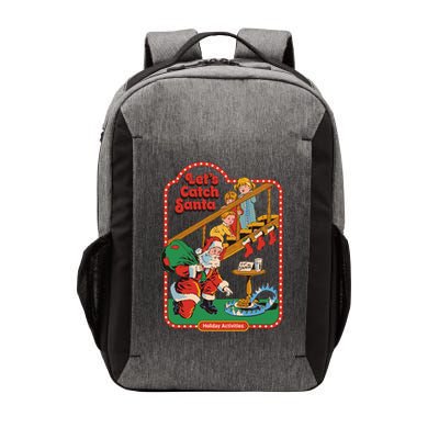 Let's Catch Santa Holiday Archives Vector Backpack