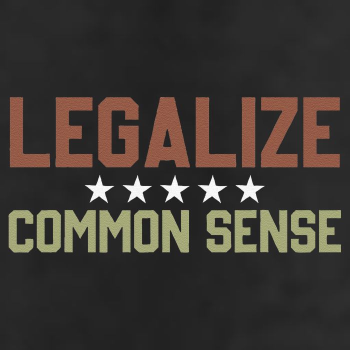 Legalize Common Sense Retro Cool Comfort Performance Bucket Hat