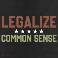 Legalize Common Sense Retro 11oz C Handle Ceramic Mug