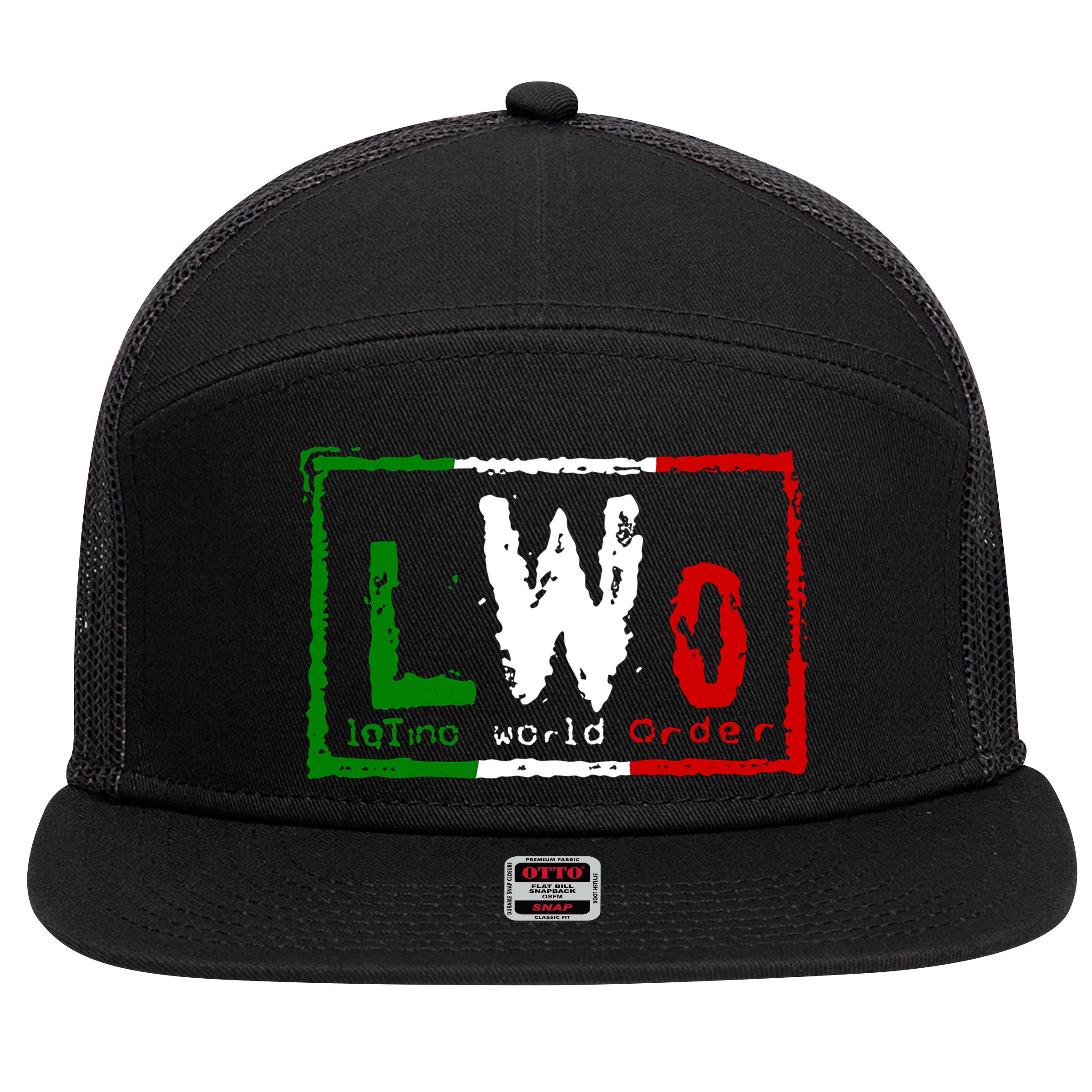 LWO Champion Sport Limited Edition 7 Panel Mesh Trucker Snapback Hat