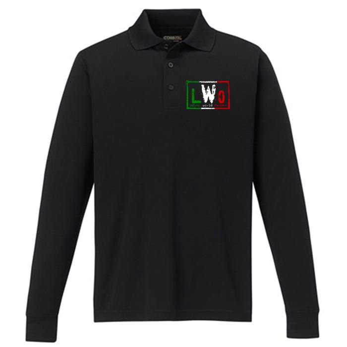 LWO Champion Sport Limited Edition Performance Long Sleeve Polo