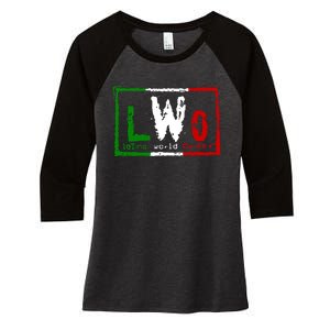 LWO Champion Sport Limited Edition Women's Tri-Blend 3/4-Sleeve Raglan Shirt