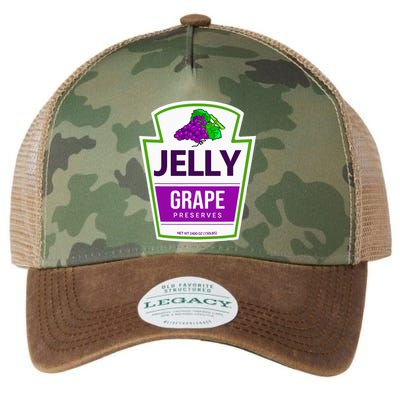 Lazy Costume S Grape Jelly Jar For Halloween Legacy Tie Dye Trucker Hat