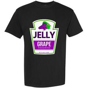 Lazy Costume S Grape Jelly Jar For Halloween Garment-Dyed Heavyweight T-Shirt