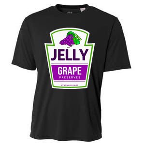 Lazy Costume S Grape Jelly Jar For Halloween Cooling Performance Crew T-Shirt