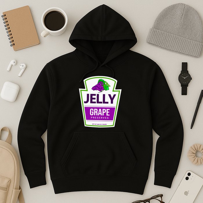 Lazy Costume S Grape Jelly Jar For Halloween Hoodie