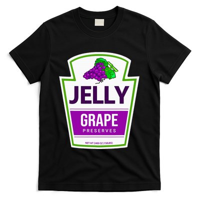 Lazy Costume S Grape Jelly Jar For Halloween T-Shirt
