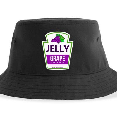 Lazy Costume S Grape Jelly Jar For Halloween Sustainable Bucket Hat