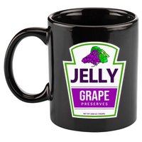 Lazy Costume S Grape Jelly Jar For Halloween 11oz C Handle Ceramic Mug