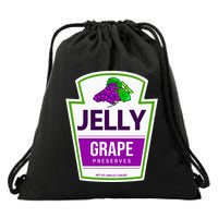 Lazy Costume S Grape Jelly Jar For Halloween Drawstring Bag