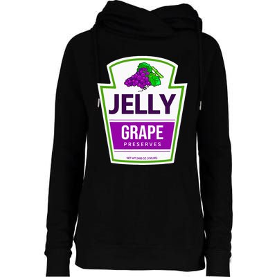 Lazy Costume S Grape Jelly Jar For Halloween Womens Funnel Neck Pullover Hood