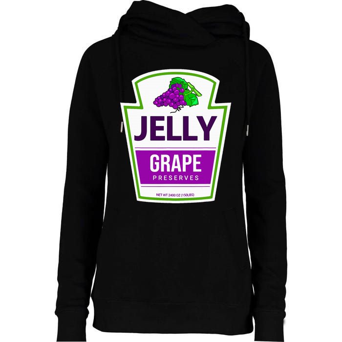Lazy Costume S Grape Jelly Jar For Halloween Womens Funnel Neck Pullover Hood