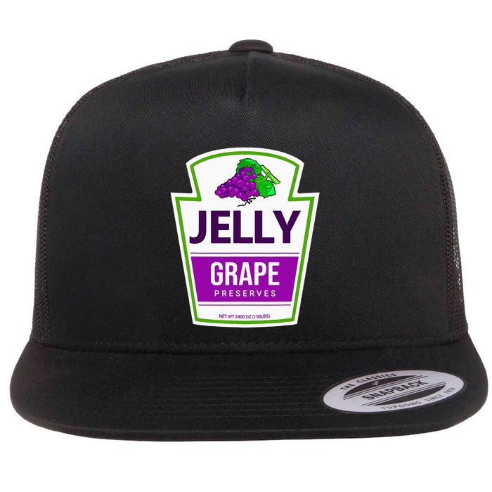 Lazy Costume S Grape Jelly Jar For Halloween Flatbill Hat