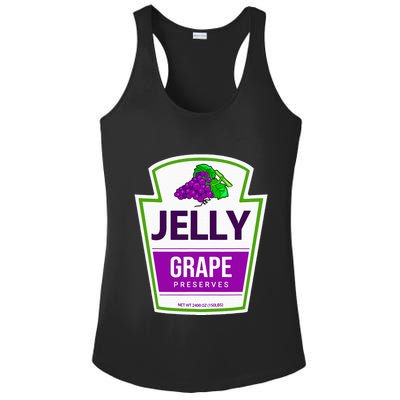 Lazy Costume S Grape Jelly Jar For Halloween Ladies PosiCharge Competitor Racerback Tank
