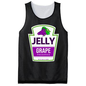 Lazy Costume S Grape Jelly Jar For Halloween Mesh Reversible Basketball Jersey Tank