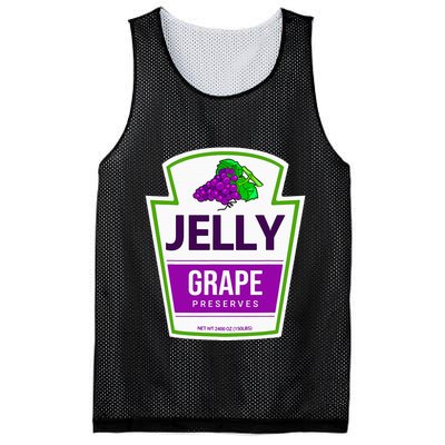 Lazy Costume S Grape Jelly Jar For Halloween Mesh Reversible Basketball Jersey Tank