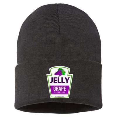 Lazy Costume S Grape Jelly Jar For Halloween Sustainable Knit Beanie