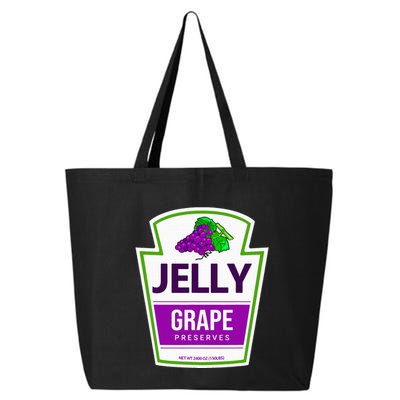 Lazy Costume S Grape Jelly Jar For Halloween 25L Jumbo Tote