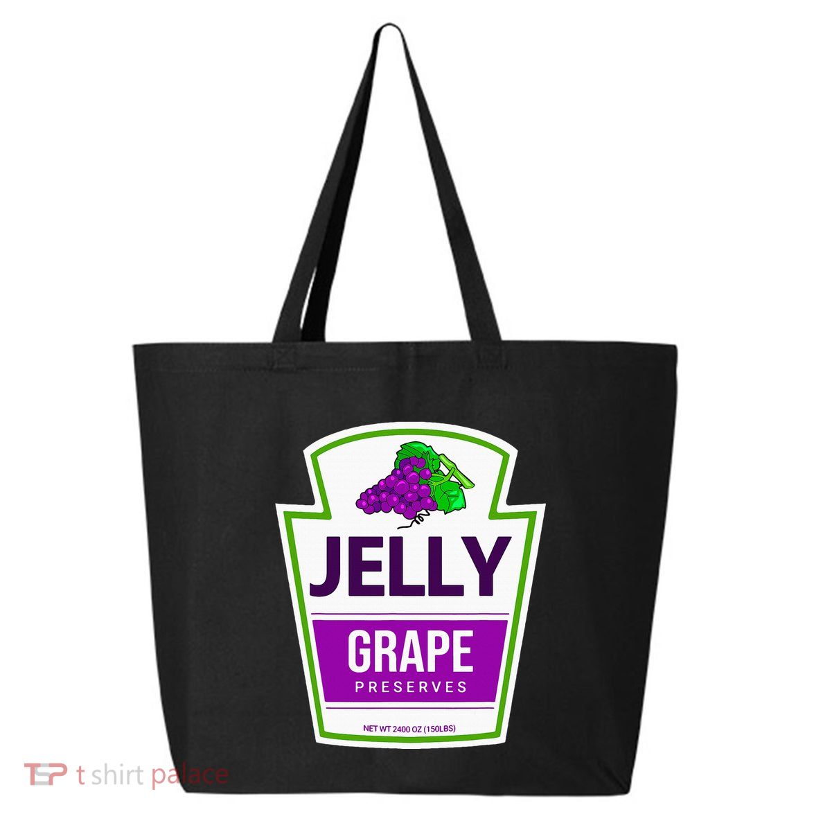 Lazy Costume S Grape Jelly Jar For Halloween 25L Jumbo Tote