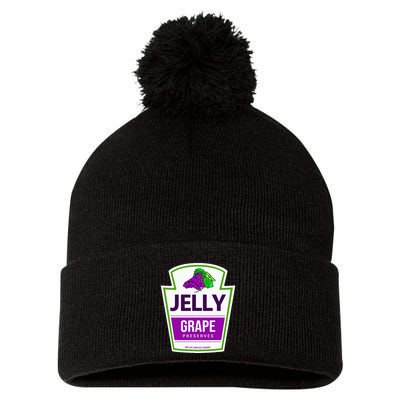 Lazy Costume S Grape Jelly Jar For Halloween Pom Pom 12in Knit Beanie