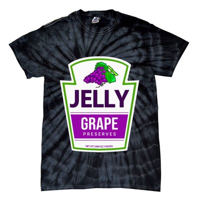 Lazy Costume S Grape Jelly Jar For Halloween Tie-Dye T-Shirt