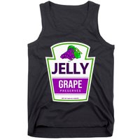 Lazy Costume S Grape Jelly Jar For Halloween Tank Top